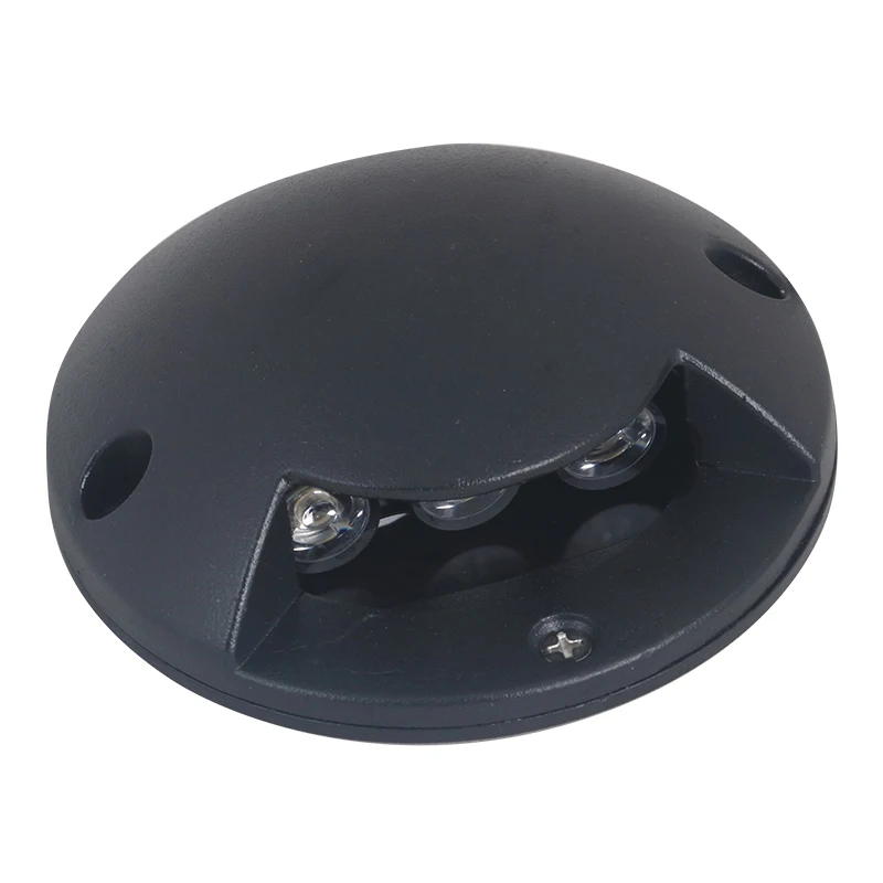 Lâmpada de Canto Conduziu a Lâmpada Led ao ar Footlights Luzes Livre 220 v 110 Dc12v Passo Luz Superfície Montado Subterrânea Ip67 3 w Led 4 Luzes e Iluminação