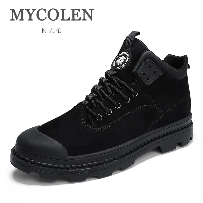 

MYCOLEN 2019 The New Listing Men Sneakers Men Luxury Fashion Shoes Men High Top Shoes Men Casual Shoes Zapatillas Hombre Casual