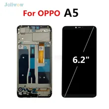 For OPPO A5 full LCD Display Touch Screen with frame Digitizer Replacement Assembly screen for oppo A5 lcd Display Screen For OPPO A5 full LCD Display Touch Screen with frame Digitizer Replacement Assembly screen for oppo A5 lcd Display Screen