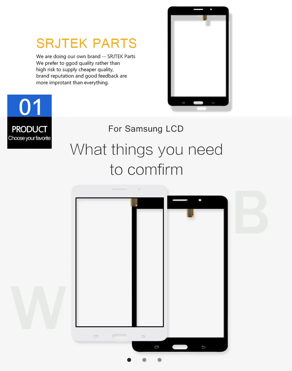 Srjtek 7 ''для samsung Galaxy Tab 4 7,0 T231 SM-T231 T230 SM-T230 сенсорный экран дигитайзер Сенсорная панель планшет запасные части