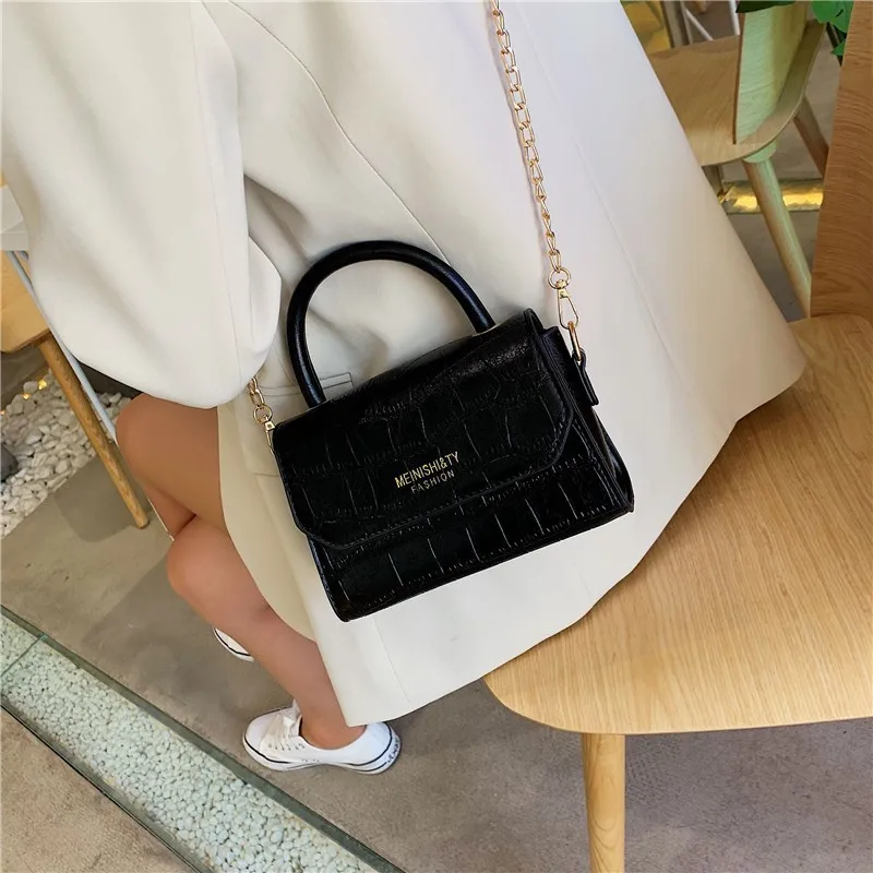 

Small Flap Crossbody Bags For Women 2019 New Quality PU Leather Designer Handbags Brand Chains Female Shoulder Messenger Bags