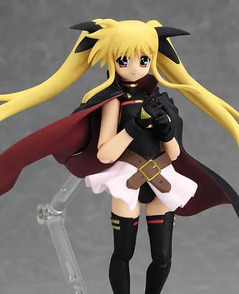 

Anime  Magical Girl Lyrical Nanoha PVC Action Figure Fate Testarossa Harlaown Collection Toys