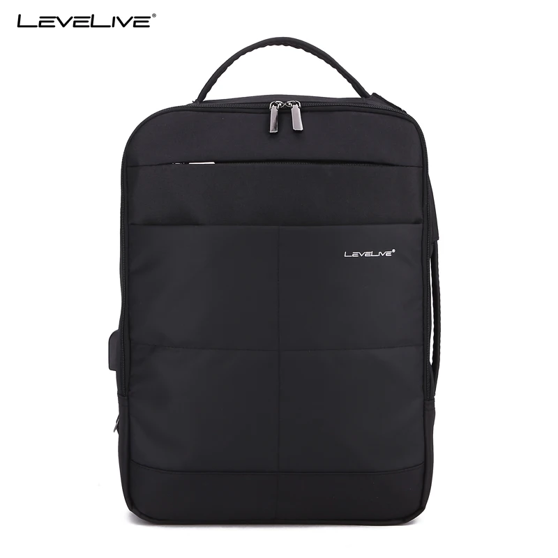 15,6 nuevo LeveLive marca multifuncional 2018 pulgadas Laptop Mochila USB hombres mujeres impermeable bolsa de viaje Mochila hombre mujer Mochila 15,6 nuevo LeveLive marca multifuncional 2018 pulgadas Laptop Mochila USB hombres mujeres impermeable bolsa de viaje Mochila hombre mujer Mochila