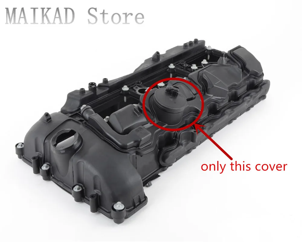 Клапанной крышки N55 для BMW F07 F10 F11 F18 520i 523i 525i 530i 525d 535d 540i 545i 550i M5 525Li 535Li 11127570292