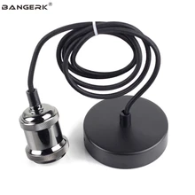 Антикварная лампа Эдисона держатель для бара ресторана художественный Декор Ретро подвесной светильник светодиодный E27 винтовые лампы алюминиевые лампы Патрон фитинги