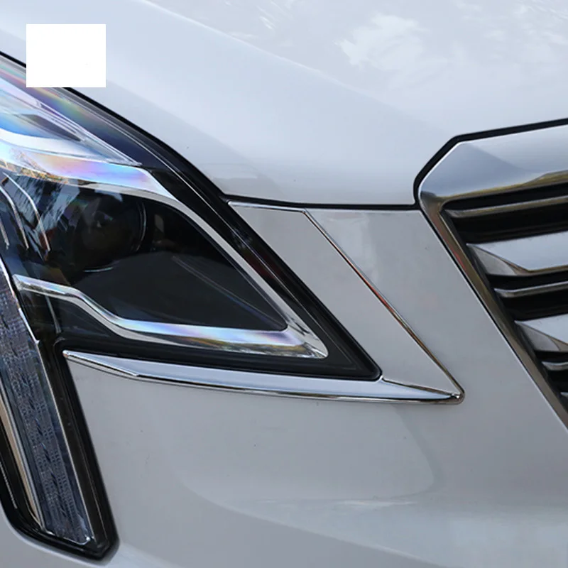 

lsrtw2017 car-styling car headlight trims for cadillac xt5 2016 2017 2018