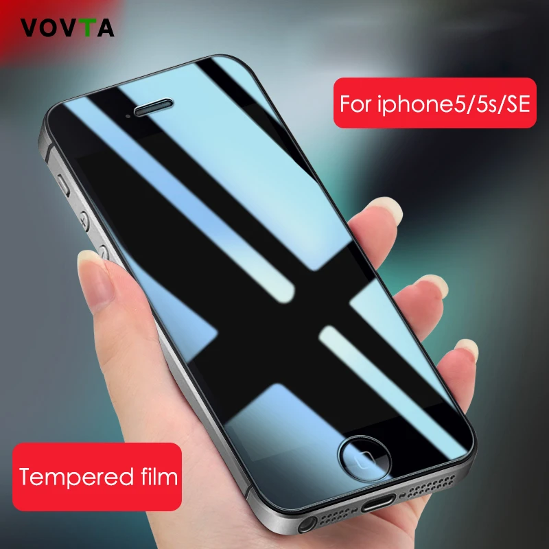 VOVTA закаленное стекло для iPhone 5 5S SE 0 3 мм противоударный взрывозащищенный 4 дюймов