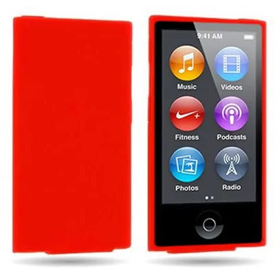 EMS 100 шт/партия Мягкий силиконовый чехол для iPod Nano 7 8th 7G Gen