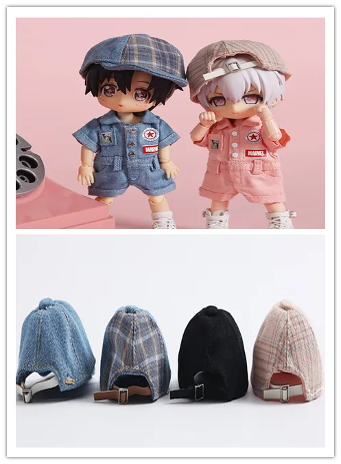 New 1/12Doll Hat ob11 Cap obitsu11 Hat(suitable for Ob11,obitsu11,gsc, molly