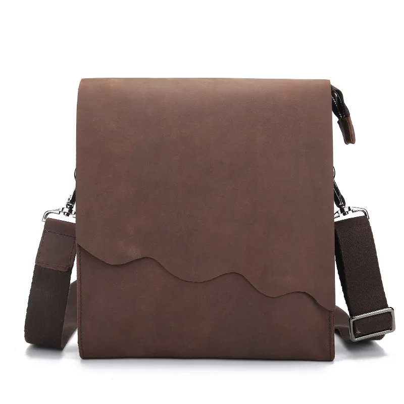 New Simple Genuine Leather Men Small Bag Men Casual Messenger Bags Fashion ipad Flap Men's Cow Leather Crossbody & Shoulder Bags New Simple Genuine Leather Men Small Bag Men Casual Messenger Bags Fashion ipad Flap Men's Cow Leather Crossbody & Shoulder Bags