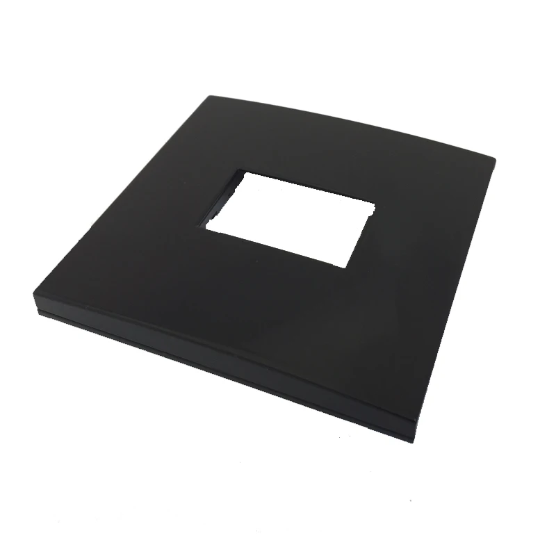 1 Slot Black Wall Outlet Frame pic 5