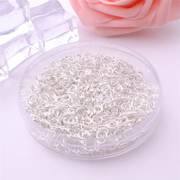 3  50g 3-16mm Open Jump Ring Jewelry Accessories Single Closed Ring For Earrings Necklace Bracelet Handmade Diy Jewelry Marking