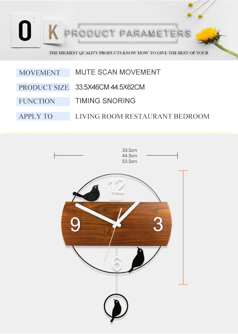 decor acrylic mirrored decorative sticker wall clock metal pendulum clock watch for wall double sided wall clock clock cuckoo clock 3d living room clock luxury wall clock wallclock cavalier king  (6)