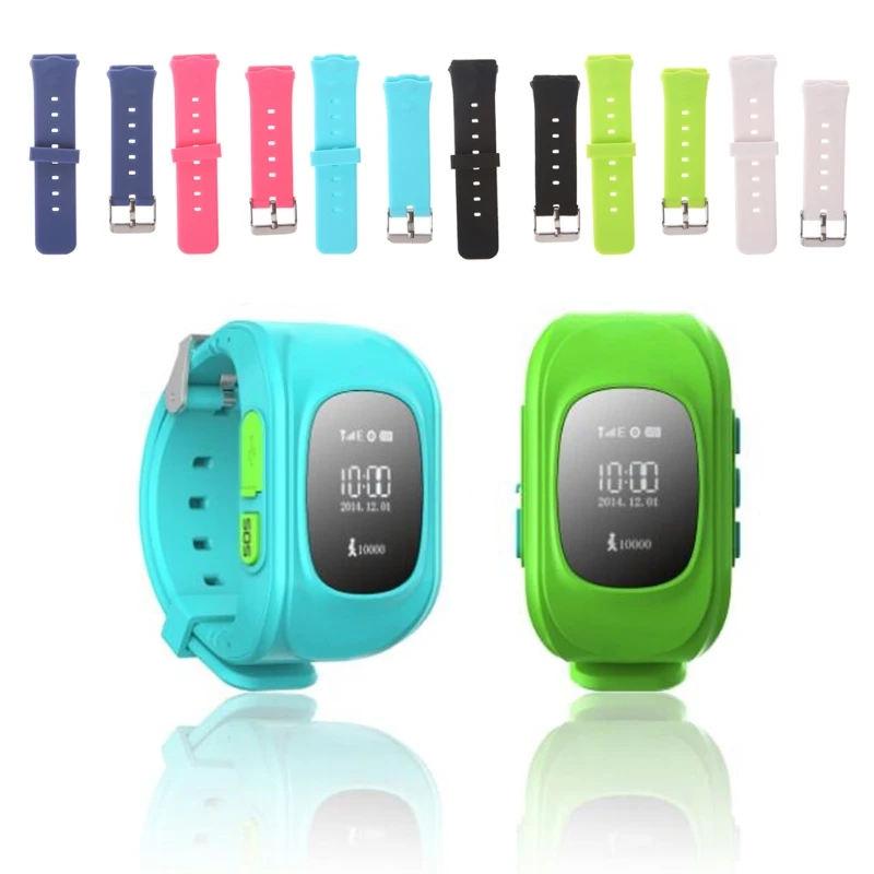 

OOTDTY Smart Locator Tracker Watch Replacement Band For Children Wrist Strap For Q50 Y3 Kids Smart Wearable Accessories