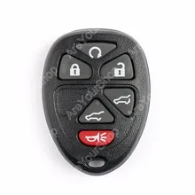 Areyourshop Car Key Case Remote Key Fob Case Shell 6 Button For Chevrolet Suburban Tahoe for GMC Yukon Car Styling Keys