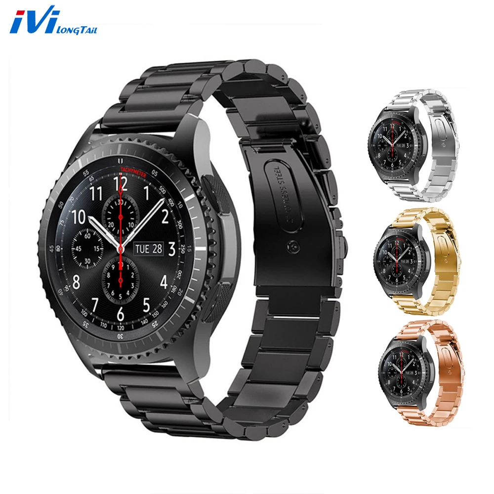 Stainless Steel Watch Band for Samsung Gear S3 Frontier Strap Classic Smart Bracelet wrist | Электроника