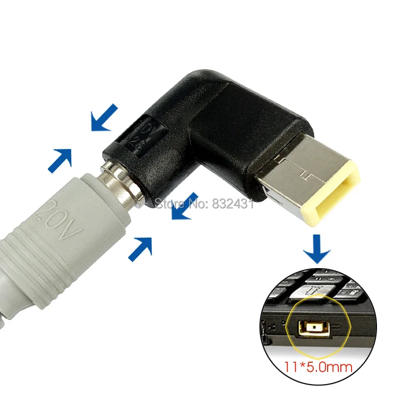 7,9 5,5 мм для прямоугольного 11*5,0 мм Прямоугольник Мощность конвертер адаптер постоянного тока Разъем для Lenovo ThinkPad Йога 11 13 G400 G500 G505 G510