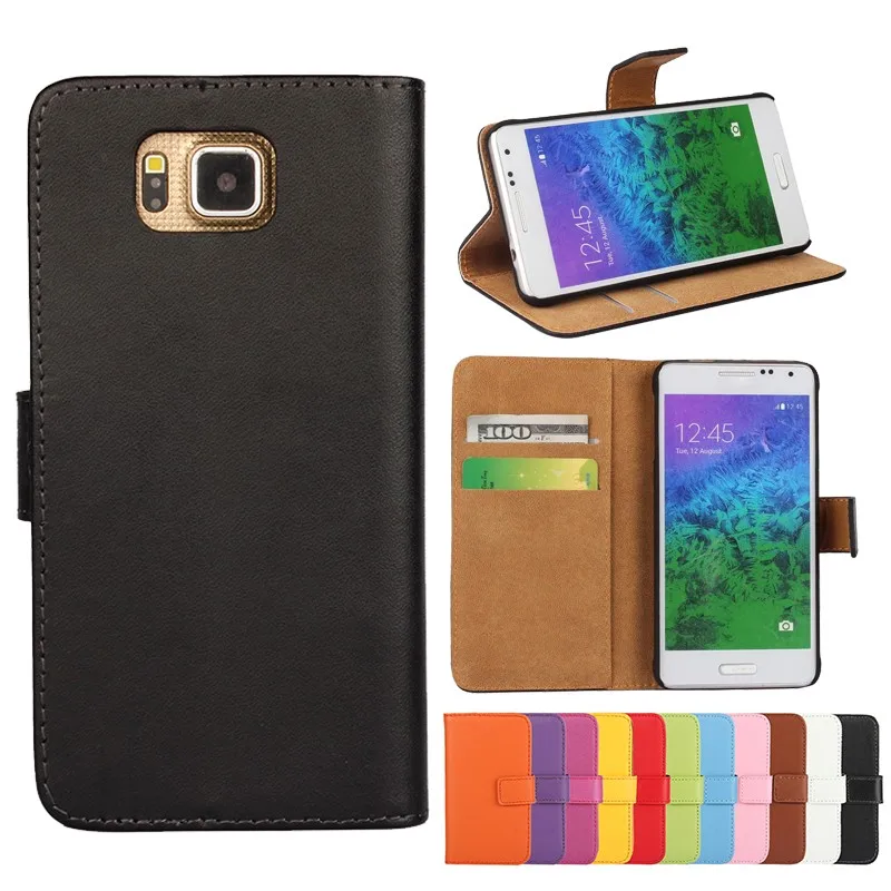 For Samsung Galaxy Alpha Alfa G850 Phone Case Leather Wallet Coque Funda Capa Etui Capinha Capa Hoesje Flip Cases Cover (16)