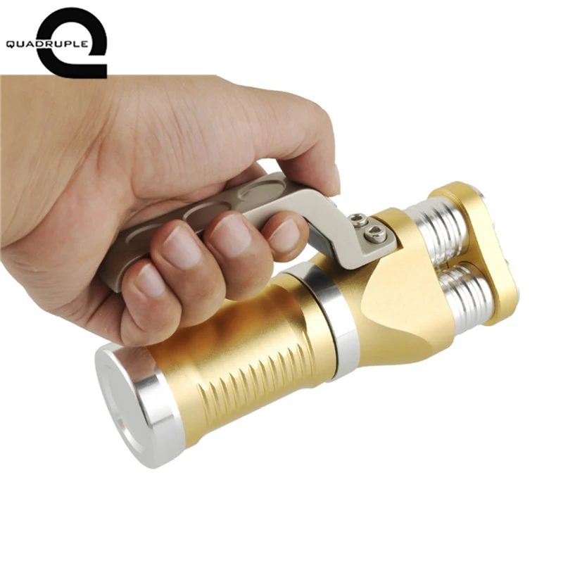 

Quadruple High-power light lantern T6 long-range miner's lamp 500 meters light searchlight charging fishing lights