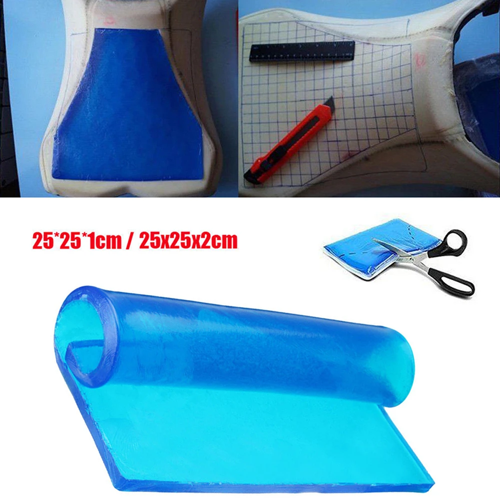 Motos, accesorios y piezas cojín de asiento de moto cómoda y suave accesorios de cojín de gel de Seat de moto Cojín de gel para asiento de 25 x 25 x