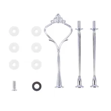 Портативная трёхслойная подставка для торта, подставка для фруктов, праздничное украшение для свадебной вечеринки, горячая распродажа