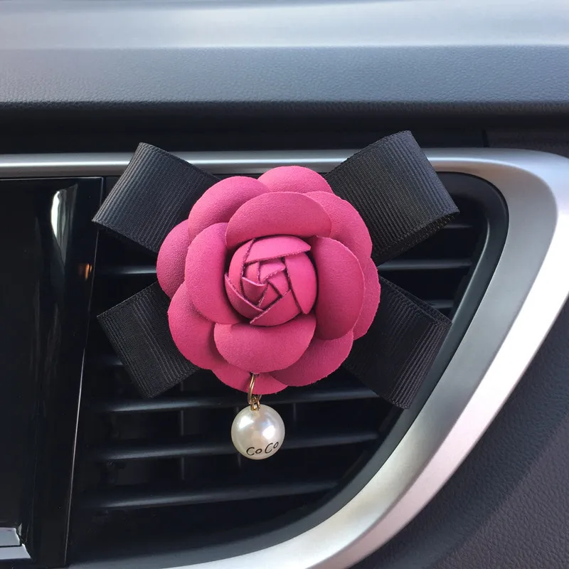JOORMOM Butterfly-knot Female Car Tuyere Clip Fashionable Individual Car Aromatherapy Lovely Car Interior car decoration - Image 2