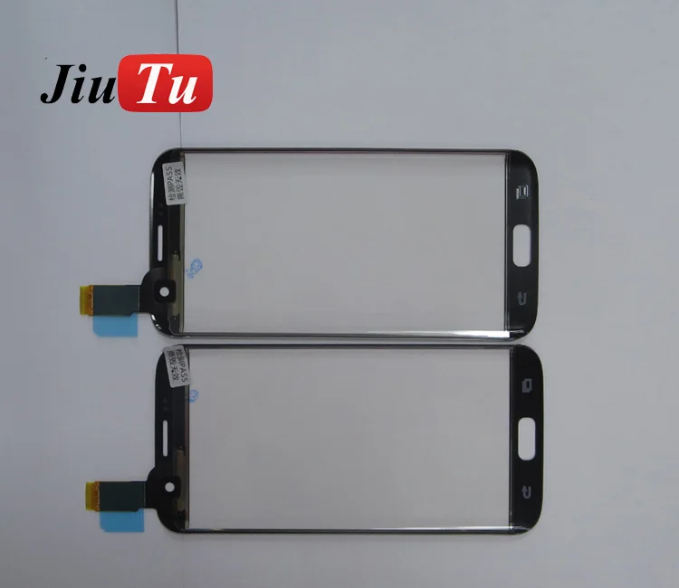  100% Tested Good Front Glass with Touch Screen Flex Cable for S6 edge G925  S6 edge plusS7 edge G935 White Black (4)