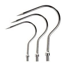 8 мм/1 шт. наружные прочные стальные когти с грузило для рыбалки снасти рыболовный крючок рыболовный крючок M/L