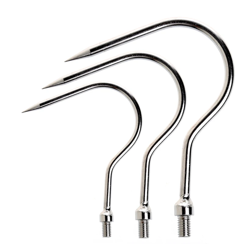 

8mm/1pc Outdoor Strong Steel Claws With Lead Head Fishing Gear Fishhook New Fishing Hook M/L