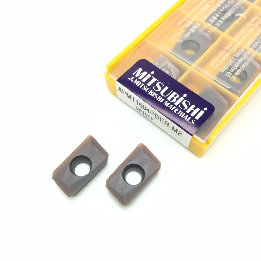 10PCS APMT1135PDER-M2 VP15TF Carbide Inserts Lathe Milling Mill Cnc Tools Cutter