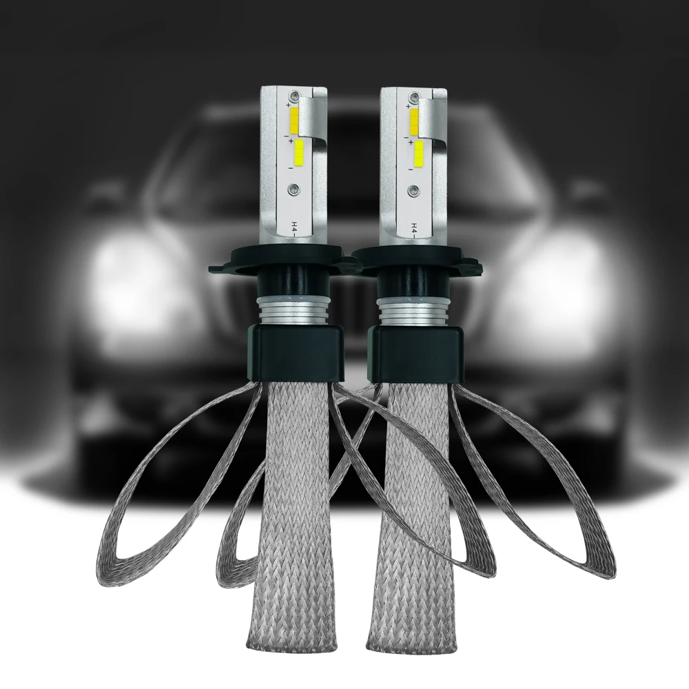 

CARBINSLED 2PC NEW Arrivals T9 LED H4 Car Lights Bulbs H7 H11 LED H1 9005 9006 Auto Headlights 4300K 6000K 12V 24V Fog Lights