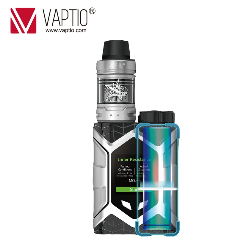  Original Vaptio Wall Crawler KIT 80W FROGMAN TANK 5.0ML Vapor Kit Support 1PC 18650 Battery TCR 1.3