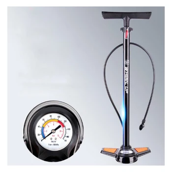 

Bicycle Pump Portable Cycling Air Pump Inflator High Pressure MTB Mountain Bike Multi-functional Pumps With Gauge 170PSI