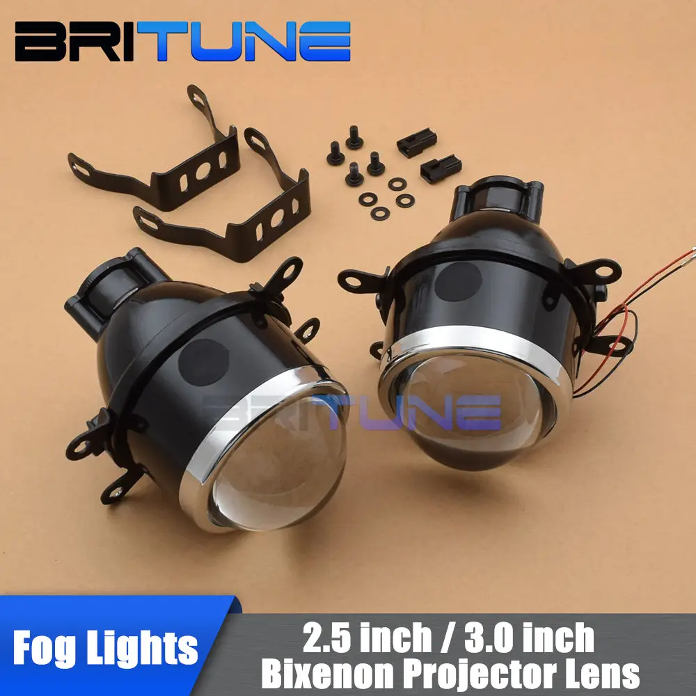 2.5 inch 3.0 inch Universal HID Bixenon Fog Lights Projector Lens