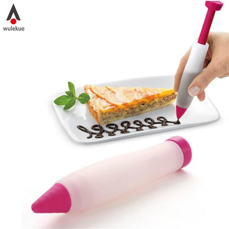 Aliexpress.com : Buy Wulekue Silicone Pen Cake Dessert ...
