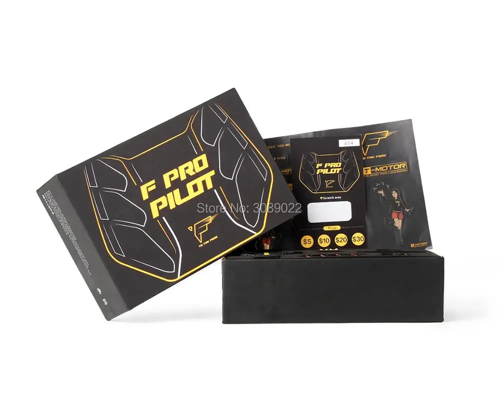 T-Motor F Pro Pilot Pack 4 шт. F60 PRO III 1750KV Motor F55A PRO II 4 в 1 ESC FPV Racing Drone bundle Kit