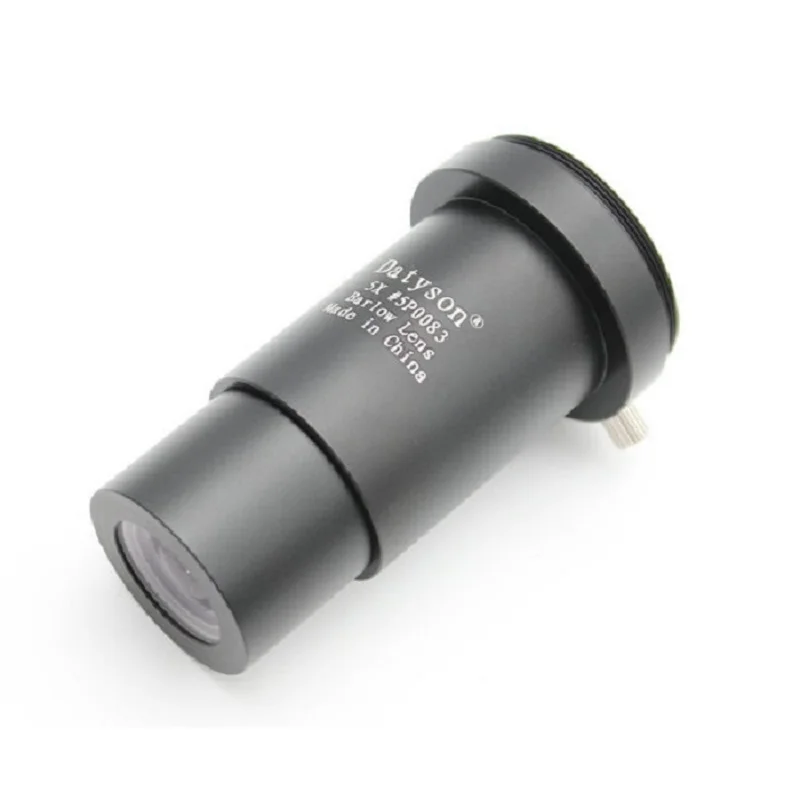 

Datyson 5x Barlow Lens 1.25'' Fully Metal 5 Times Magnification Astronomical Telescope Eyepiece Ocular 5P0083