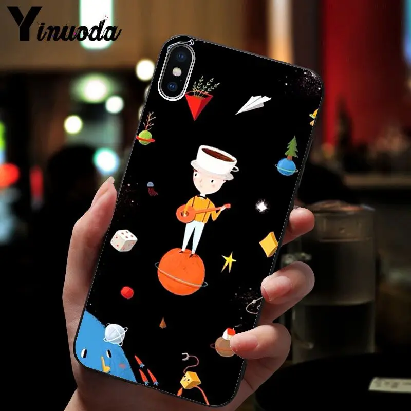 Lover Starry sky Cartoon Pattern
