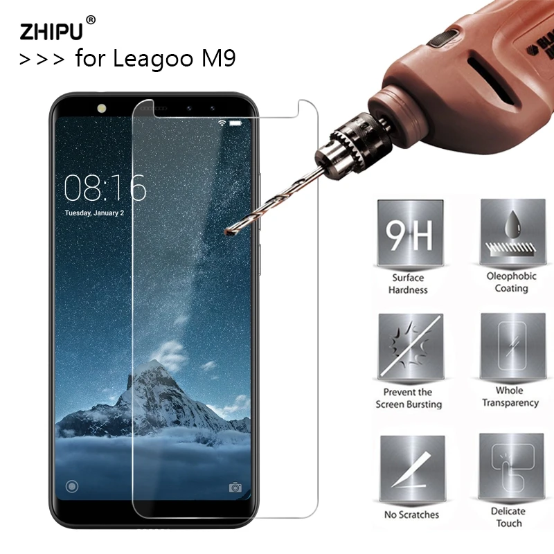 5 шт./лот закаленное Стекло для Leagoo M9 дюймов Экран протектор Защитная пленка |