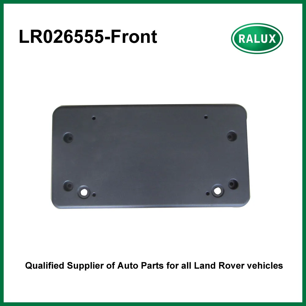 

LR026555 car license plate for Range Rover Evoque 2012- auto front license frame with plinth license plate bracket parts retail