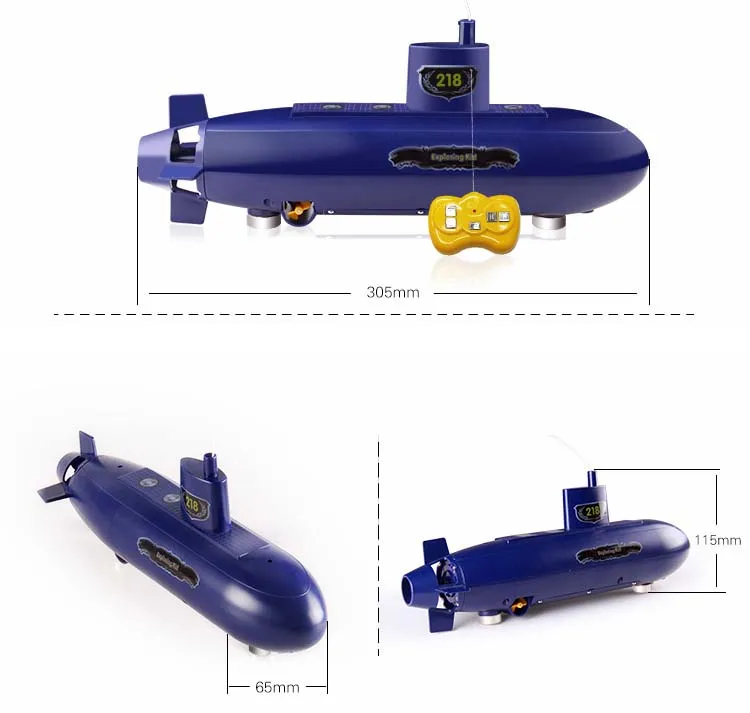 RC мини подводная лодка 6 каналов дистанционного управления под водой корабль модель лодки Дети Обучающие игрушки