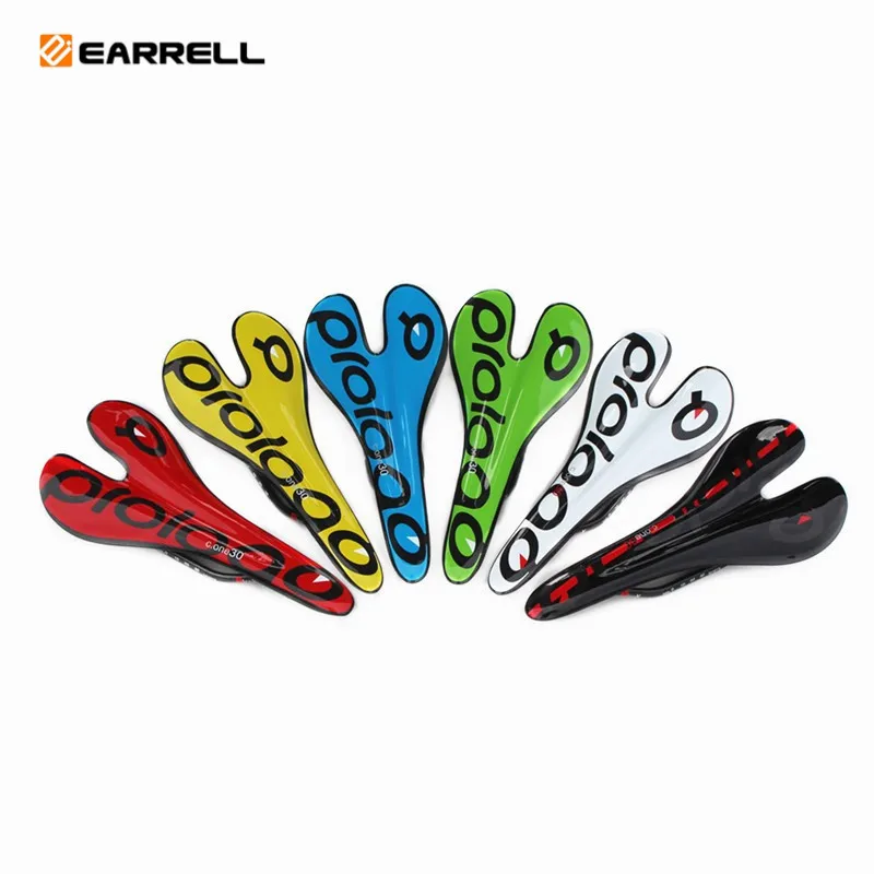 

EARRELL glossy carbon sadlle mountain bike accessories selim full carbon saddle road bicycle MTB bike seat sadlle