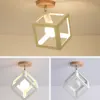 LED Ceiling Light American Loft Corridor Balcony Room Ceiling Lamp Nordic Simple Lights Indoor Lighting Fixture Square lamps E27 ► Photo 1/6