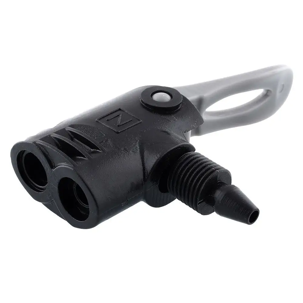 

Bicycle Bike Tyre Tube Replacement Dual Head Portable Foot Hose Pump Adaptor
