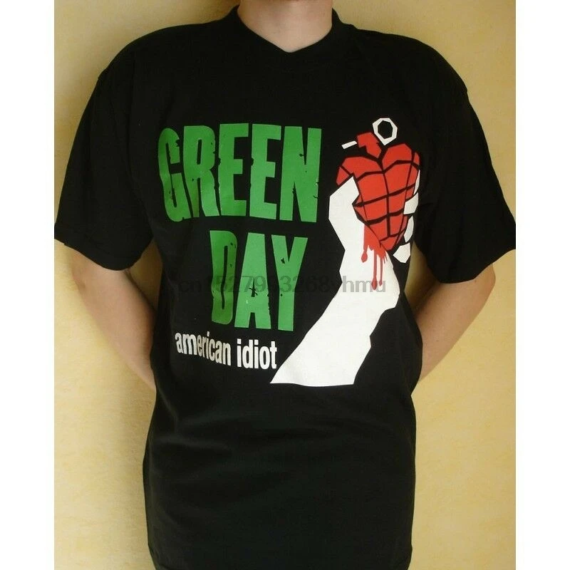 

T-shirt Green Day - American idiot