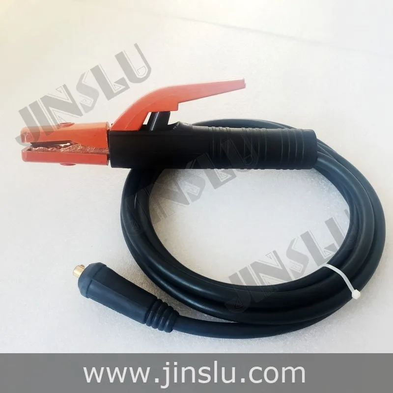 1PC 300Amps Welding Electrode Holder 3M Cable 16-25mm & 10-25mm Connector For ARC MMA Welder