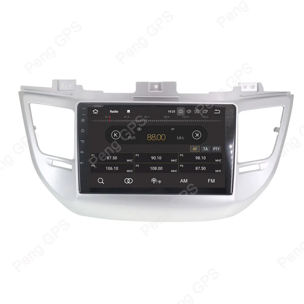 Perfect 4G+32G Octa Core 2 Din Stereo Android 8.0 9 INCH Car Radio for Hyundai Tucson 2014+ GPS Navigation CD DVD Player Bluetooth 5