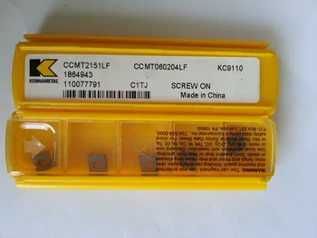 

5PCS KENNAMETAL CARBIDE INSERT CCMT060204LF KC9110