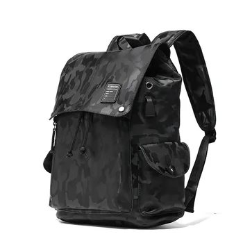 

041318 new hot man fashion nylon backpack student schoolbags
