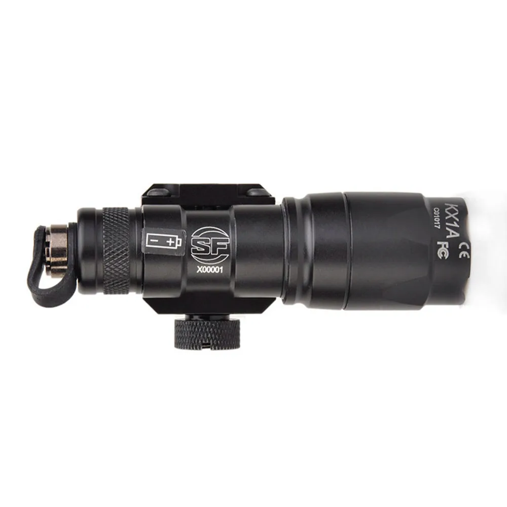 Tanie WADSN Airsoft Surefir M300 M300B Mini Scout światła LED 280 lumenów broń latarka taktyczna latarka odkryty polowanie karabin światła